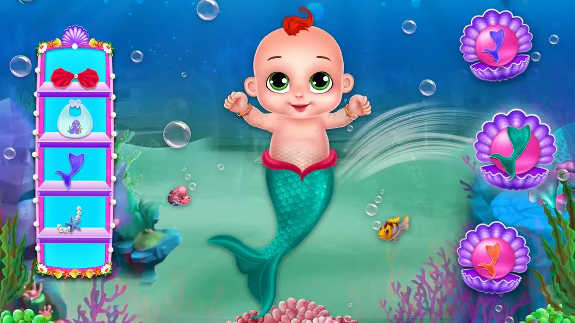 Little Mermaid Cute Baby Care Screenshots