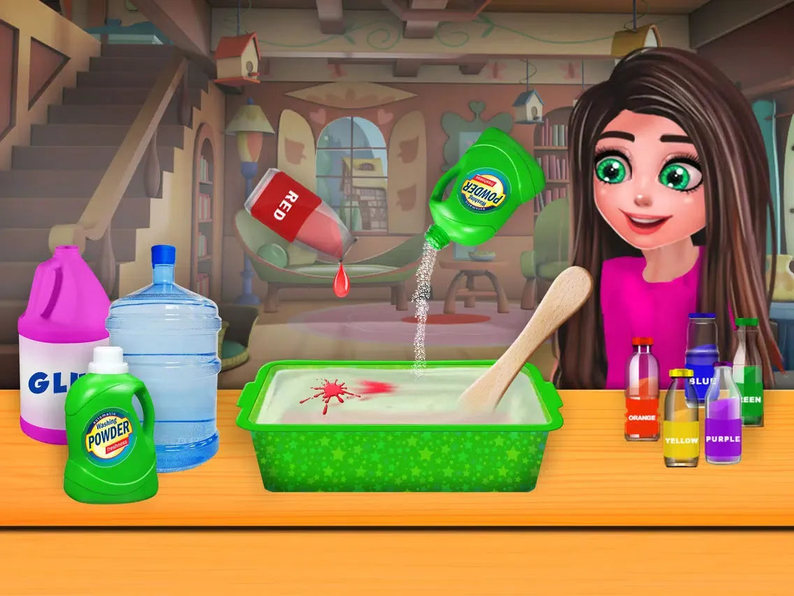 Rainbow ASMR Slime Simulator iPad  Screenshots