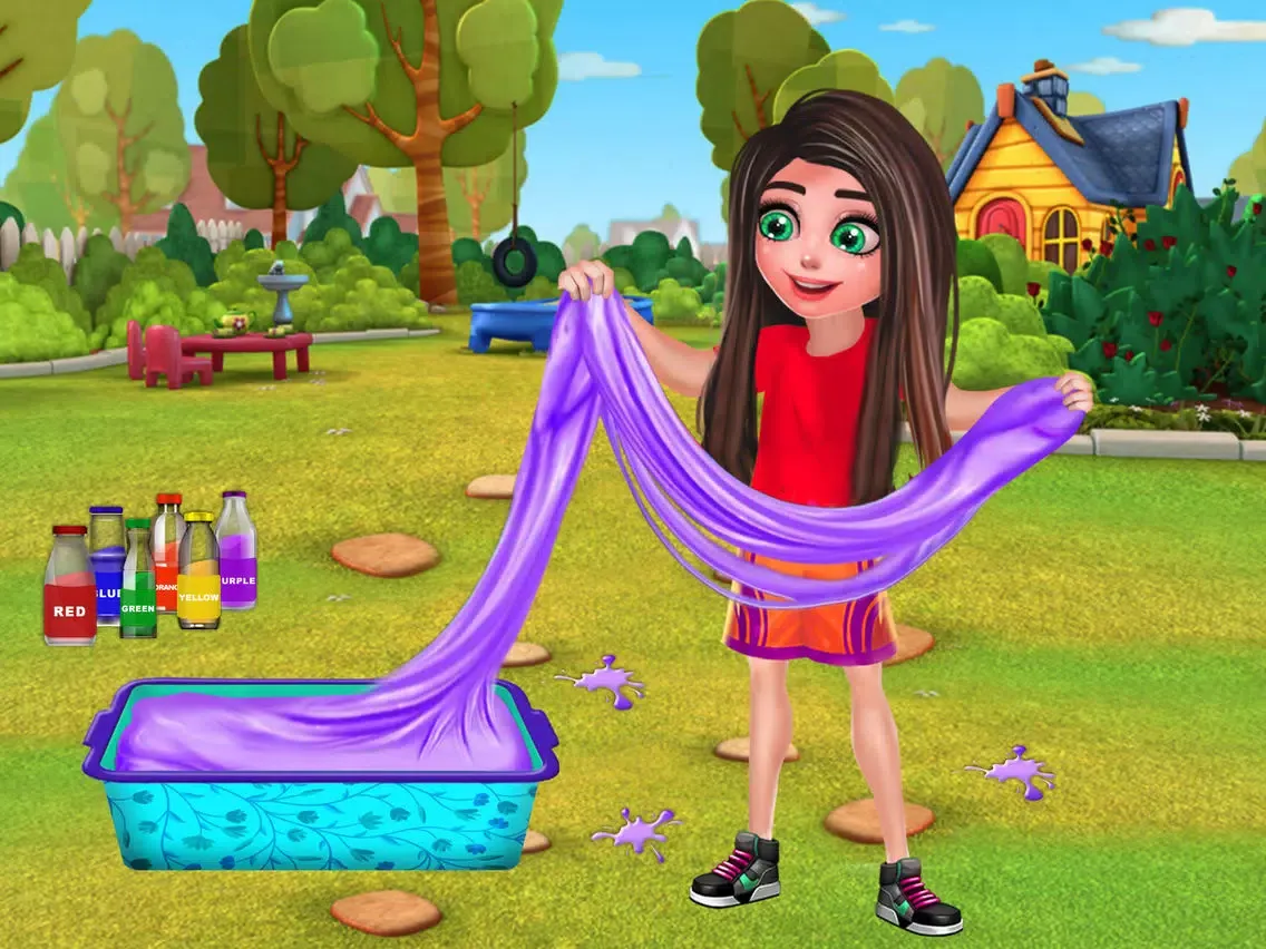Rainbow ASMR Slime Simulator iPad  Screenshots