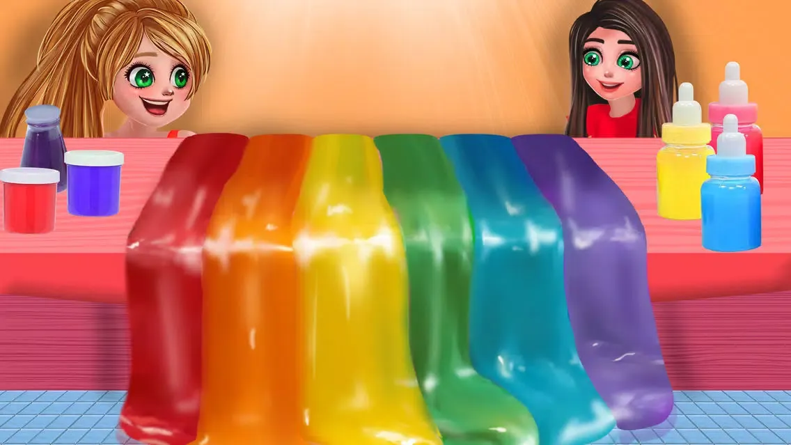 Rainbow ASMR Slime Simulator Screenshots
