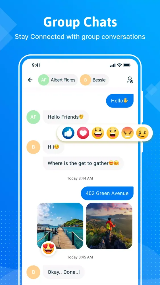 ภาพหน้าจอของ Messages : SMS & Text Message