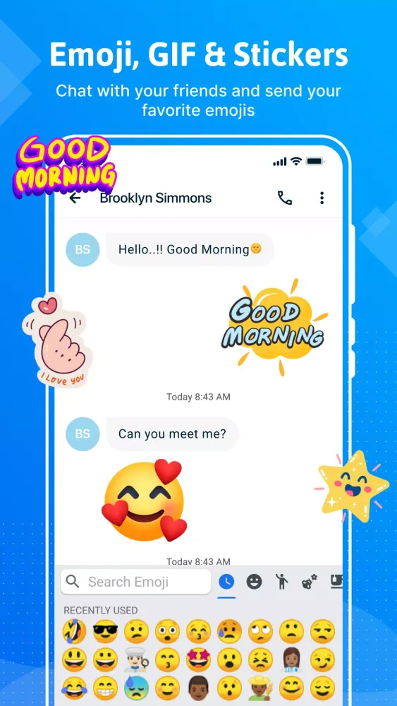 ภาพหน้าจอของ Messages : SMS & Text Message