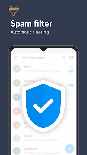 Zrzuty ekranu Key Messages: Spam SMS Blocker