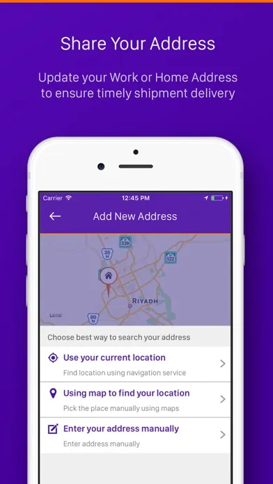 SMSA Mobile Screenshots