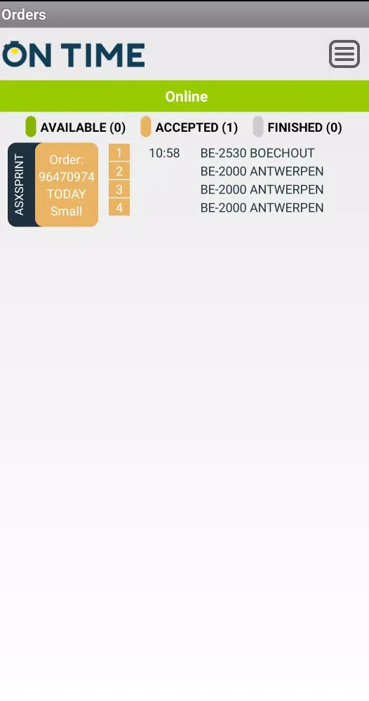 Capturas de pantalla de OnTime Sprint