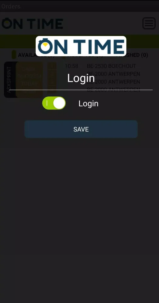 Capturas de pantalla de OnTime Sprint