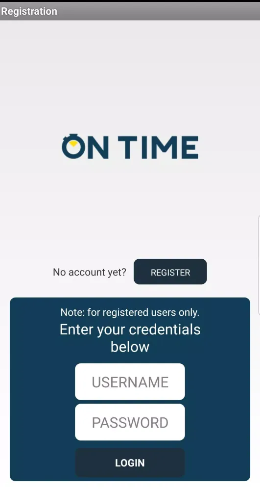 Capturas de pantalla de OnTime Sprint