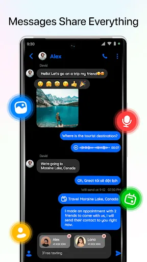 Messenger: Text Messages, SMS Screenshots