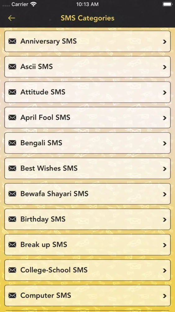 Скриншоты 50000 SMS Collection Pro