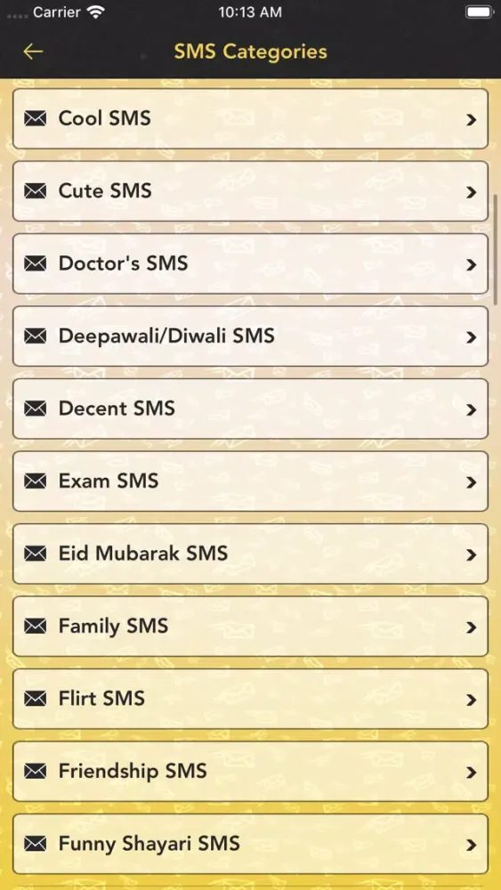 Скриншоты 50000 SMS Collection Pro