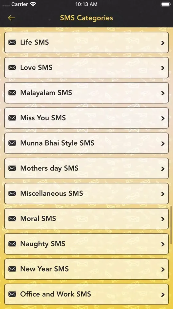 Скриншоты 50000 SMS Collection Pro