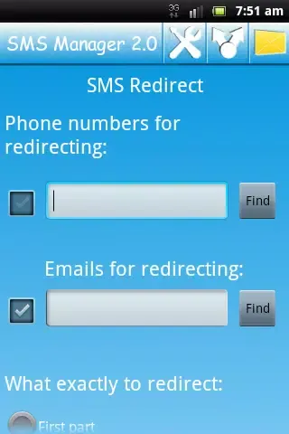 SMS Manager 2.0 Screenshots