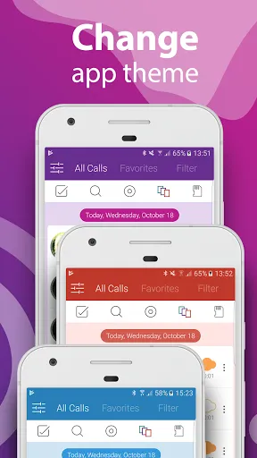 Captures d'écran de Automatic Call Recorder Pro