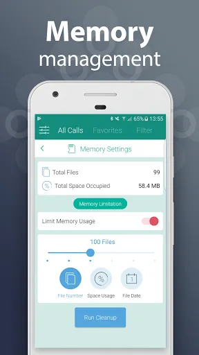 Captures d'écran de Automatic Call Recorder Pro