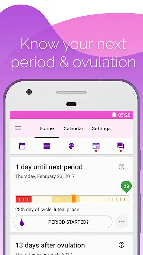 Capturas de pantalla de Period and Ovulation Tracker