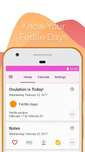 Capturas de pantalla de Period and Ovulation Tracker
