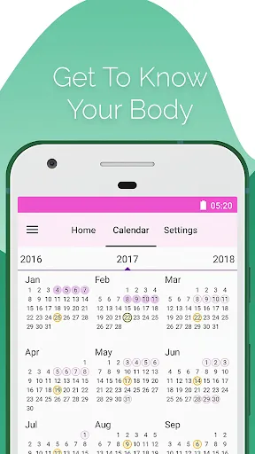 Capturas de pantalla de Period and Ovulation Tracker