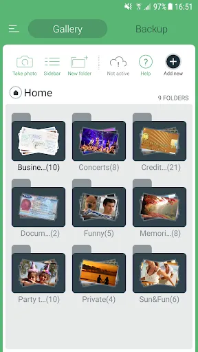 Captures d'écran de Hide Pictures & Videos - FotoX