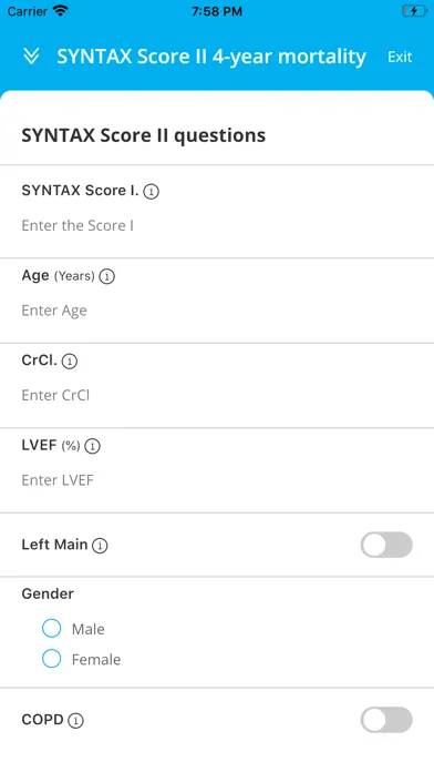 Tangkapan skrin SYNTAX Score 2020