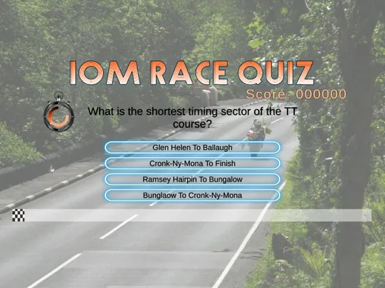Captures d'écran de IOM Race Quiz iPad 
