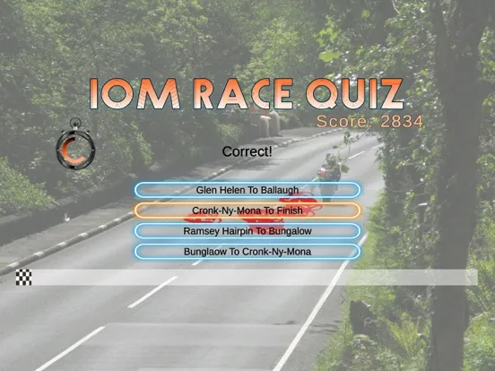 Captures d'écran de IOM Race Quiz iPad 