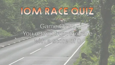 Captures d'écran de IOM Race Quiz
