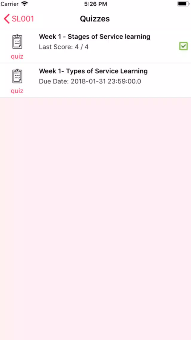 NP Service Learning应用截图