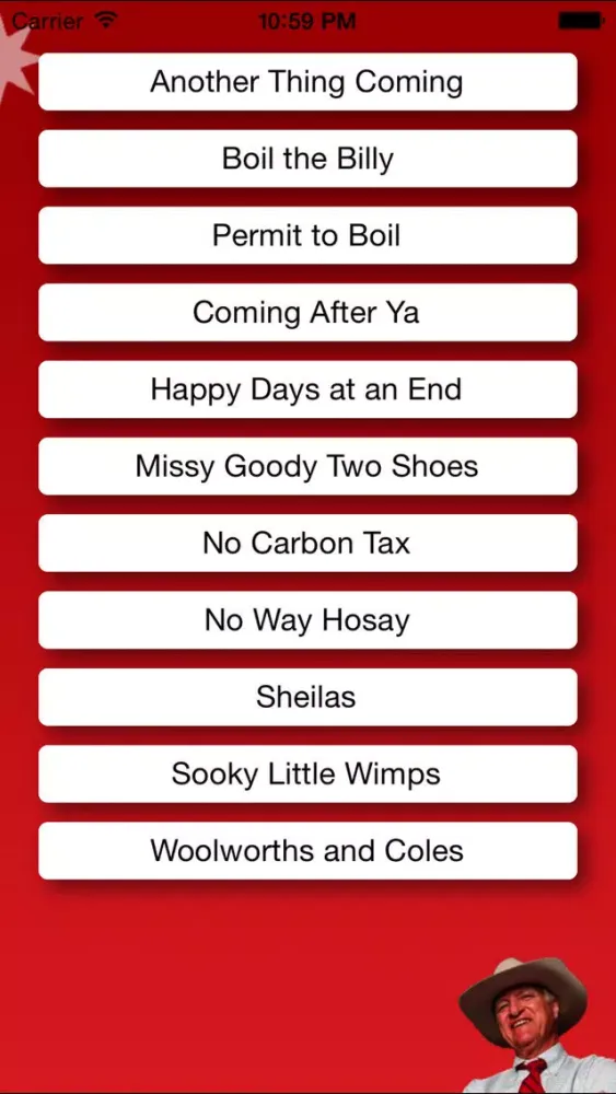 صور Bob Katter Soundboard