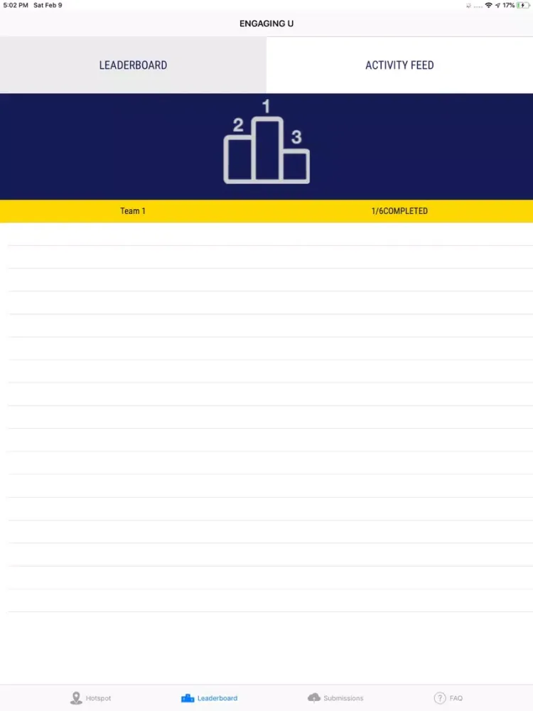 Capturas de tela do Engaging U iPad 