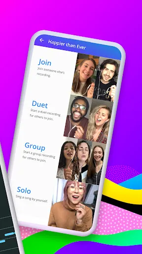 Capturas de tela do Smule: Karaoke Songs & Videos