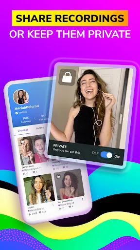 Capturas de tela do Smule: Karaoke Songs & Videos