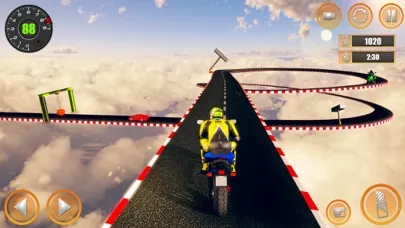 Ảnh chụp màn hình của Stunt Bike Rider : Crazy Games