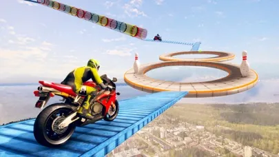 Ảnh chụp màn hình của Stunt Bike Rider : Crazy Games