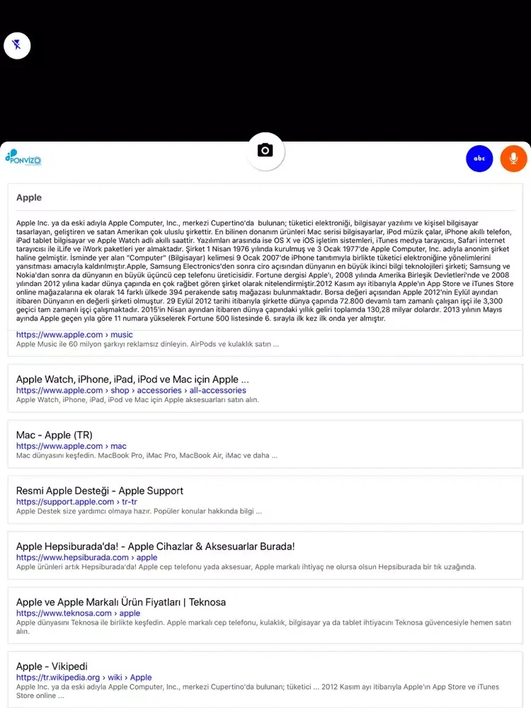 Скриншоты Ponvizo iPad 