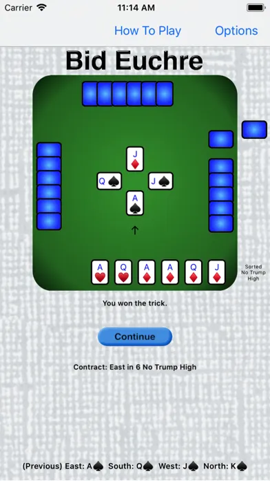 Bid Euchre Screenshots