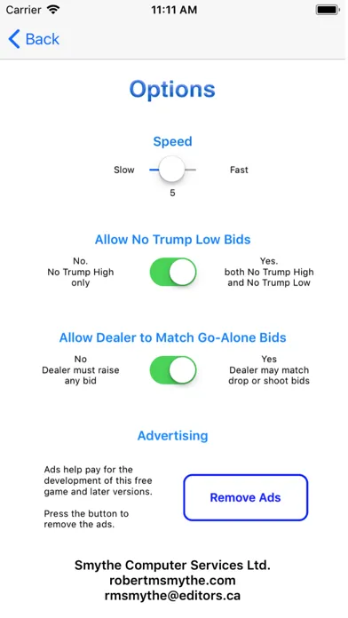 Bid Euchre Screenshots