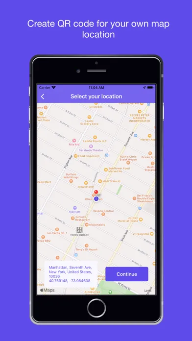 QR code reader and generator+ 스크린샷