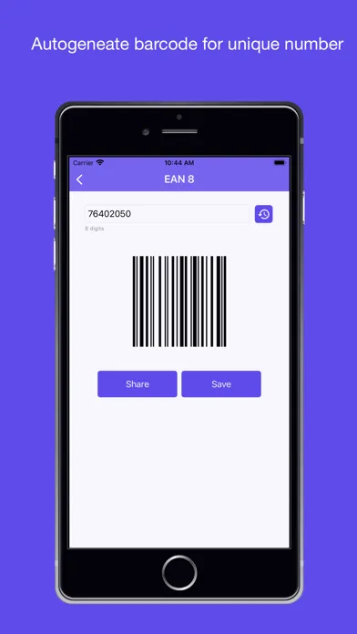 QR code reader and generator+ 스크린샷