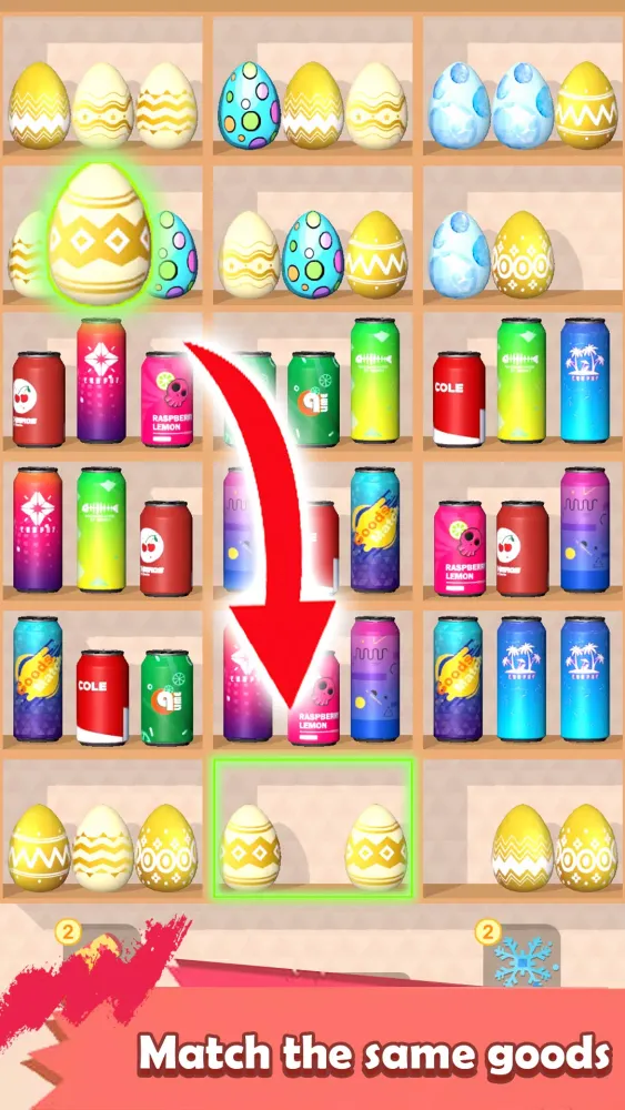 Ảnh chụp màn hình của Triple Match3D-Goods Collect