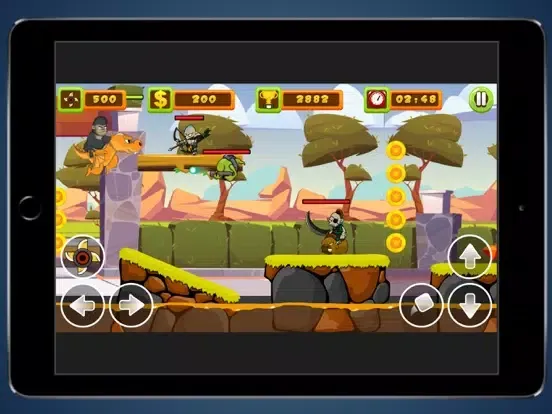Capturas de tela do Attack snacks iPad 