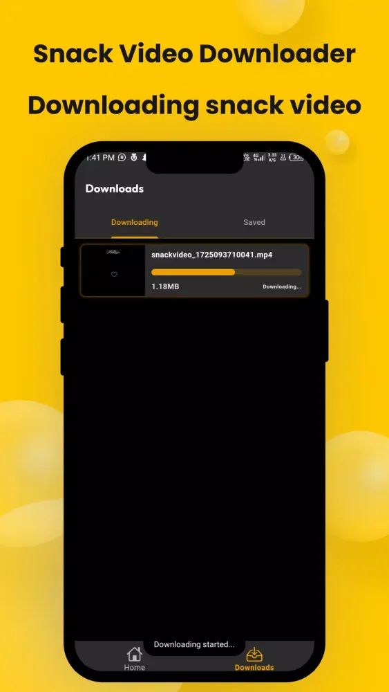Capturas de pantalla de Snack Video Downloader