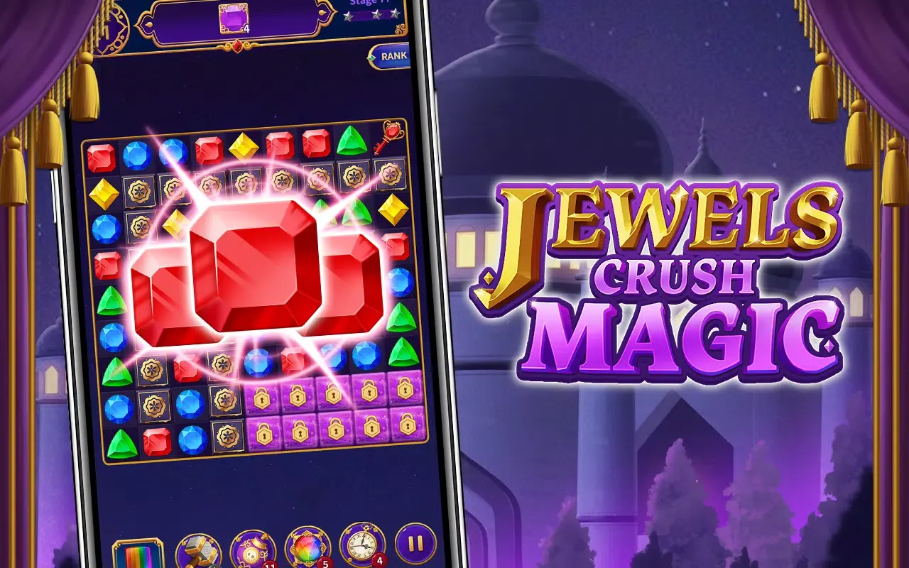 Jewels Crush Magic(Match 3) Screenshots