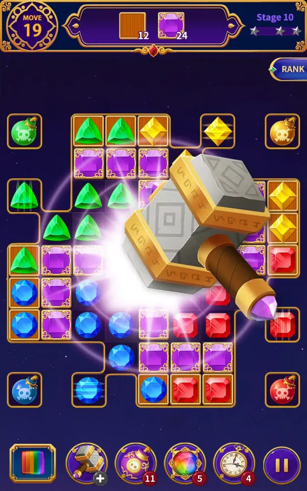 Jewels Crush Magic(Match 3) Screenshots