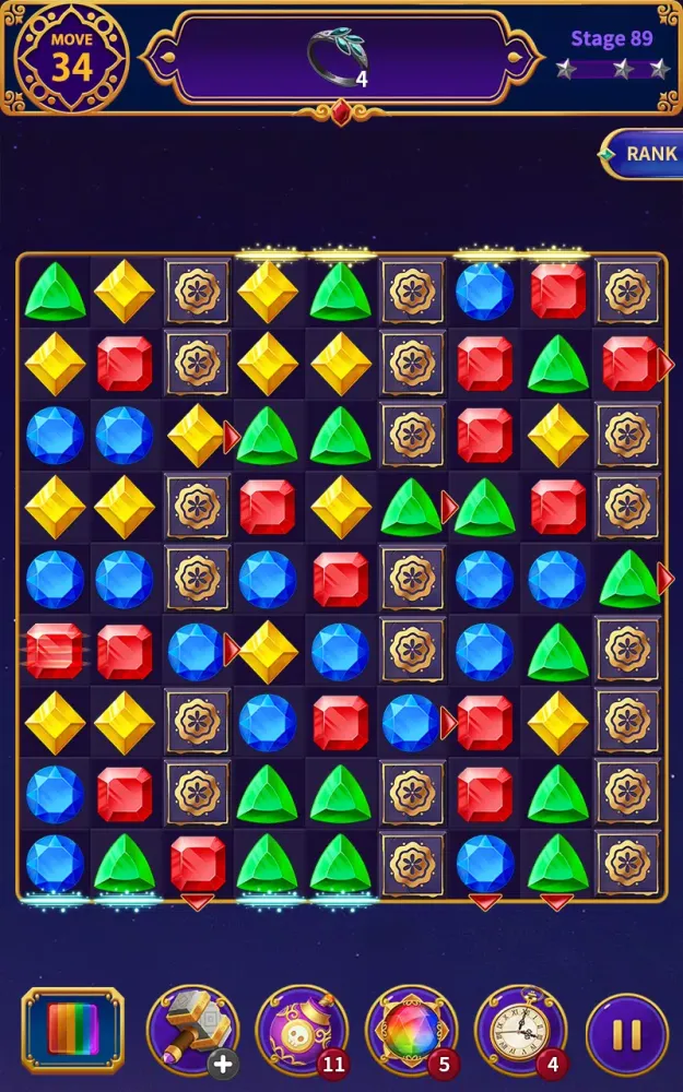 Jewels Crush Magic(Match 3) Screenshots