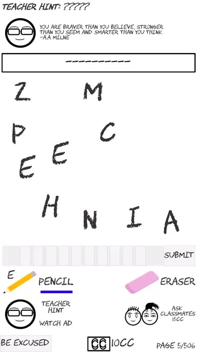 The Exams - Words Disorder Screenshots