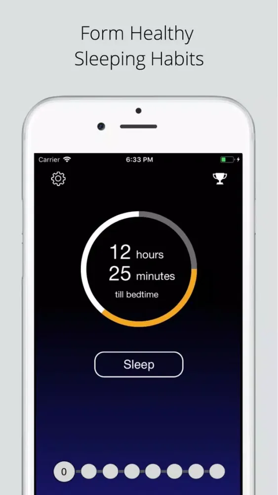 Zrzuty ekranu MidKnight: Sleep Habit Tracker