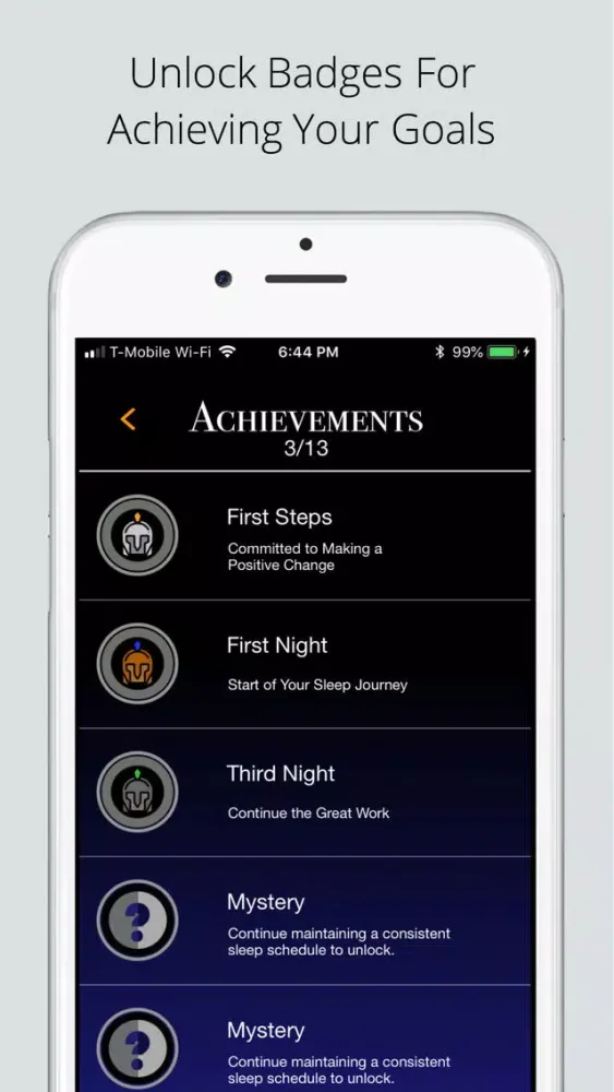 Zrzuty ekranu MidKnight: Sleep Habit Tracker