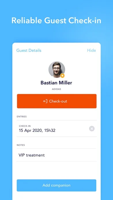 Zrzuty ekranu Guest List Check-in | Snafflz