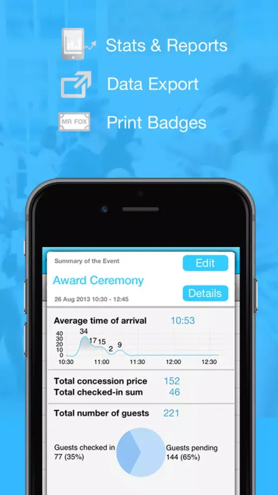 Guest List App | Snafflz Screenshots