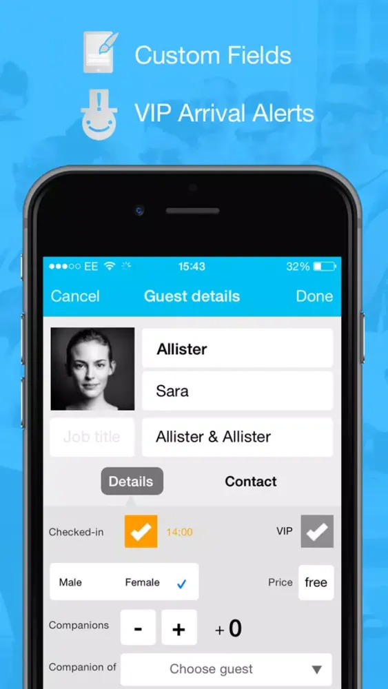 Guest List App | Snafflz Screenshots